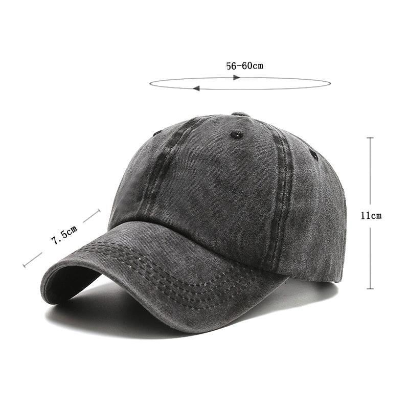 Men's Solid Color Sports Cap 93310640Y