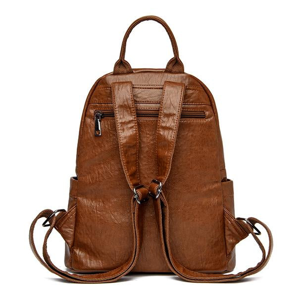 VINTAGE SOFT LEATHER BACKPACK  14956620X