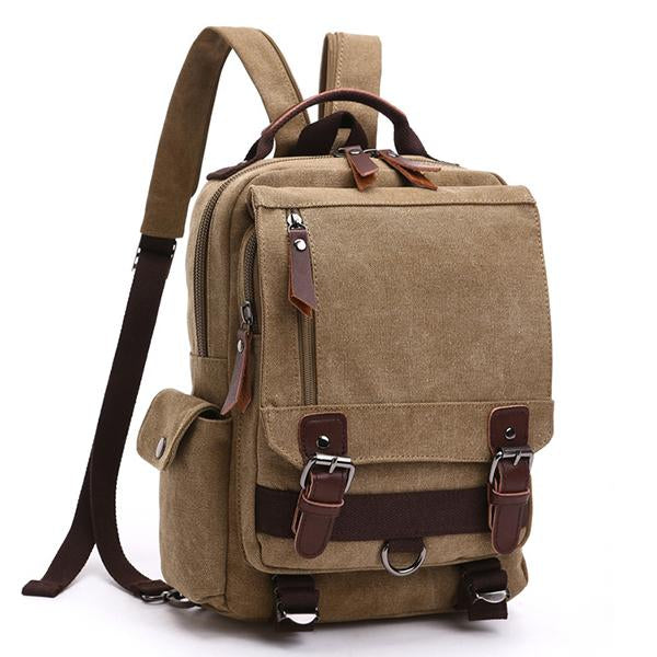 CASUAL CANVAS OUTDOOR TRAVEL BACKPACK 52963602M
