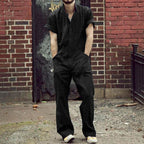 Men's Casual Multi-Pocket Cargo Jumpsuit Overall 32278228Y