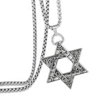 Retro Casual Six-pointed Star Necklace 13653529TO